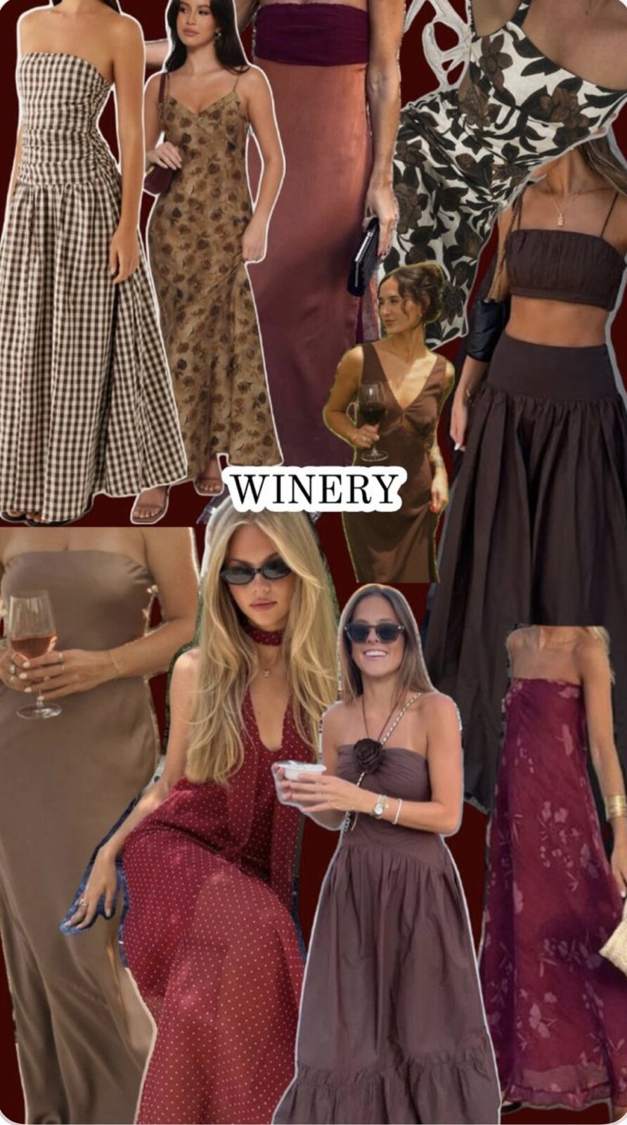 Winery formal dress code inspiration